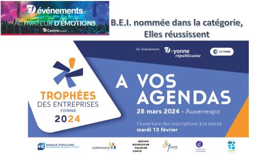 TROPHEES DES ENTREPRISES DE L'YONNE